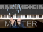 Rammstein Mutter | Piano tutorial