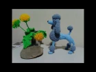 Голубой пудель, ч.2. The Blue Poodle, р.2.  Amigurumi. Crochet.  Амигуруми. Игрушки крючком.