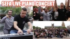 Sefa Live Piano Concert Fan Meet-Up | 1v1 Hakk Battle vs Slendy!