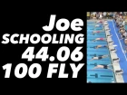 Joseph Schooling's 44.06 100 Butterfly