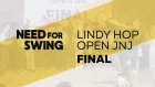 Lindy Hop Open JnJ Final. Need For Swing 2018, Nizhny Novgorod