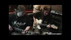 Ivan Chopik jamming with Mikael Åkerfeldt of Opeth