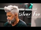 Silver fox ★ Messy Quif ★ Men`s Hairstyle Inspiration #2018