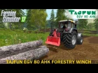 Farming Simulator 17 TAJFUN EGV 80 AHK FORESTRY WINCH