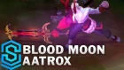 Blood Moon Aatrox Skin Spotlight - Pre-Release - League of Legends