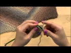 How to Knit a Scarf -- On the Bias Pattern