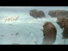 Speed Paint - Photoshop - "The Stand Off" Arctic Wolves and Musk Ox