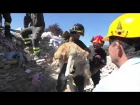 L’incredibile storia di Romeo, il cane salvato dai vigili del fuoco 10 giorni dopo il terremoto