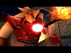 The Legend Of Dragoon (PS1) Cutscene - Dart's Red-Eye Dragoon Spirit Awakening (720p)