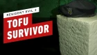 Resident Evil 2 Remake: Tofu Survivor Zombie Stabbing Gameplay