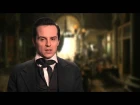 Victor Frankenstein: Andrew Scott "Inspector Turpin" Behind the Scenes Movie Interview