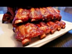 VEAL RIBS & BLUEBERRY BBQ SAUCE