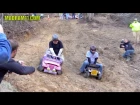 Веселье EXTREME BARBIE JEEP RACING AT DIRT NASTY OFF-ROAD PARK