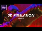 Big Sean "Sacrifices" 3D Pixelgrid Effect (Music Videos) (Adobe After Effects CC 2017 Tutorial)