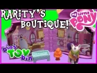 My Little Pony Rarity's Booktique - Boutique , Bedroom & Spa Playset! Review by Bin's Toy Bin
