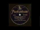 Иоганн Себастьян Бах - Концерт для клавесина и струнных N7 Соль-минор BWV 1058 - Анна Линде, запись 1928