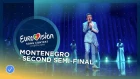 Vanja Radovanović - Inje - Montenegro - LIVE - Second Semi-Final - Eurovision 2018