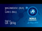 BRONZE GR - 98 kg: I. MAGOMEDOV (RUS) df. E. GURI (BUL), 6-2