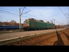 Электровоз ВЛ11м-066 с грузовым поездом. Electric VL11M-066 with a freight train