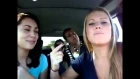 Американские девушки поют по русски песню "Белый мерен"
