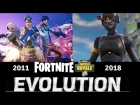 Evolution of Fortnite - Fortnite Then VS Now 2011-2018