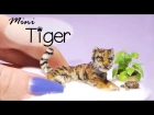 Miniature Tiger Tutorial // Dolls/Dollhouse