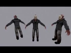 Jason Voorhees modeling and texturing time-lapse part 1