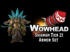 Shaman Tier 21 Armor Set - Garb of Venerated Spirits