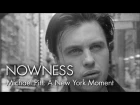Michael Pitt in "A New York Moment" by Glen Luchford