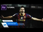 Create Sporty Lower Thirds in After Effects - Complete After Effects Tutorial