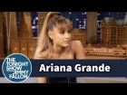 Ariana Grande Freaked Out in the Recording Booth with Stevie Wonder