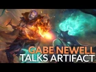 Gabe Newell discusses Artifact at Valve HQ