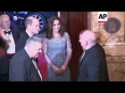 William and Kate arrive for Royal Variety Performance