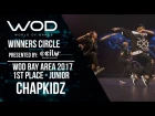 ChapKidz | 1st Place Junior Division | Winners Circle | World of Dance Bay Area 2017 | #WODBAY17