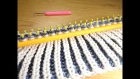 How to Loom Knit a Bicolor Brioche Stitch Scarf Tutorial (DIY Tutorial)