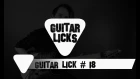 Guitar Lick # 18 (Rock/Pop Punk)