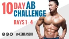 10 Day Ab Challenge with Kenta Seki - Days 1-4