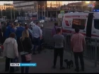 Берегись автомобиля - в центре Калининграда иномарка снесла тротуарную решетку и сбила пенсионера