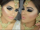 Bridal Makeup Inspired| Dramatic Black Smokey Eyes with Subtle Lips|MakeupByAzmeree