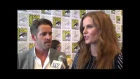 Sean Maguire and Rebecca Mader on Once Upon a Time Season 5