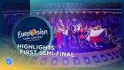 Яркие моменты первого полуфинала Евровидения 2018
