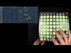 FL Studio + Launchpad!  [Seamless - Bass Antics]