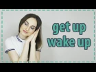 Разница между GET UP и WAKE UP 