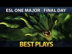ESL One Major Hamburg - BEST PLAYS - Final Day