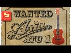 ARIA ATU-1 - тенор-укулеле ( STING Fields of gold tenor ukulele cover )