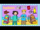 Deutsch lernen: das Verb "haben" Urlaub, Ferien und Reisen - Holidays, Traveling: Learn German