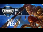 SMITE Pro League 2016 - Week 7 Top Plays (Spring Split)