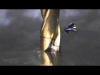 (Hi Speed Long Edit) Gold-Twist - 16mm 5xD Drill with 16mm Tip - 4140 Steel