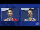 2017 Rhythmic Worlds, Pesaro (ITA) – Averina Twins… Who is Who ? – We are Gymnastics !