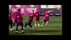 FC Barcelona training session: The Cup is back on the menu